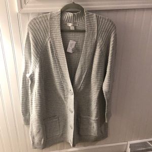 NWT CJ BANKS Boyfriend Cardigan Sweater 2X